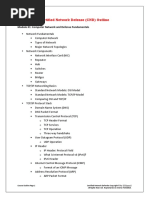 CND Course Outline