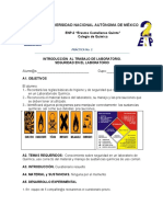 Protocolo - P-1 Medidas de Seguridad en El Laboratorio de QUINTO