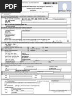 PAN Card Application Form CSF | PDF