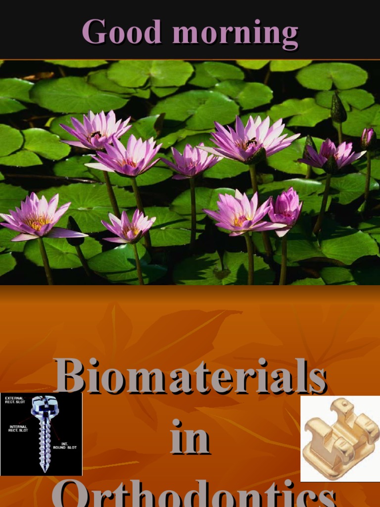 Biomaterials in Orthodontic PDF Shape Memory Alloy Steel
