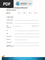 Relatório de Avaliação Bimestral- Deficiência Intelectual
