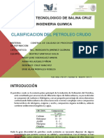 Clasificacion Del Petroleo Crudo