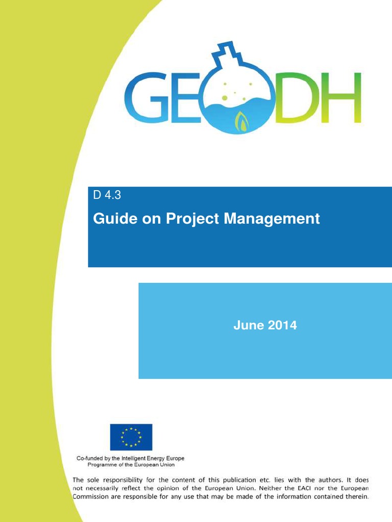 Guide On Project Management Final | PDF | Geothermal Energy | Steam