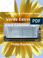 Construya Un Colector Solar Verde Extremo para Calentar Agua PDF