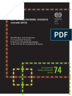 List of Occupational Diseases Ilo 2010 PDF