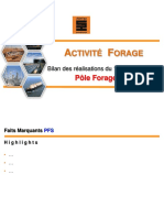 PFS - Bilan Des Opérations de Forage