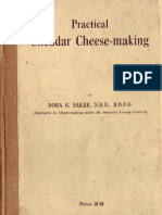 Practical Cheddar Cheese Making - Dora Saker