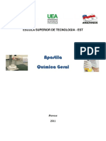 Apostila Quimica Geral 2011 PDF