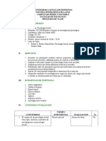 Programa Psicologia Social I - II 2017 Unicah 2001