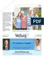 Dr. Courtney A. Campbell: Dr. Ian Holsworth and The Vetsurg Team Would Like To Welcome