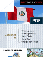 Identidad Nacional - Realidad Nacional