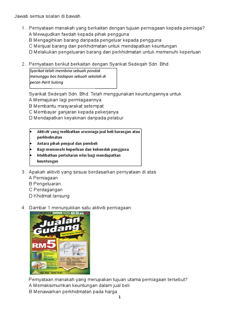 Perniagaan Ting 4 Pdf