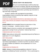 Best Emcee Script For Graduation Documents Scribd