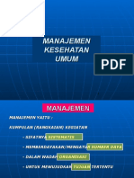 Manajemen Kesehatan