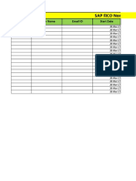 SAP FICO Nomination Template