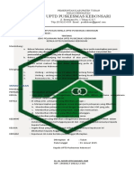 SK Tentang Jenis Pelayanan Yg Disediakan Di PKM KB SR