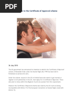 Download Changes to the Certificate of Approval Scheme by Sky Ebooks SN35152111 doc pdf
