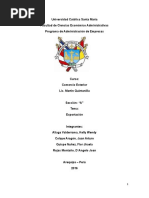 Comercio Exterior Oregano