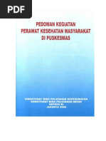 Download Pedoman Kegiatan Perawat Kesehatan Masyarakat Di Puskesmas by Kusworo Kusworo SN351523536 doc pdf