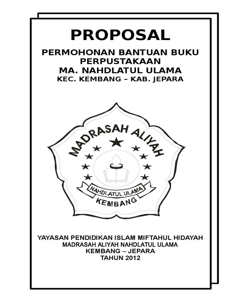 Proposal Pengadaan Buku Perpustakaan Sekolah Guru Galeri