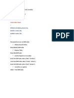 Create Database Bdprueba Use Bdprueba Create Table Cliente (