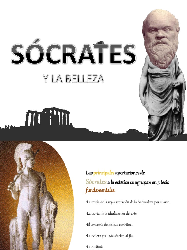 Sócrates y La Belleza Imitación Belleza