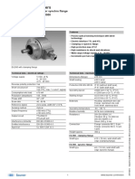 Incremental Encoders: Solid Shaft With Clamping or Synchro Flange Increments Per Turn 100 5000