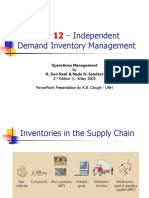 Independent Demand Inventory Management: by 2 Edition © Wiley 2005 Powerpoint Presentation by R.B. Clough - Unh