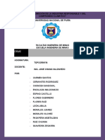 Informe de Topografía (2