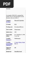 Download MS Dos by ttka SN35153205 doc pdf