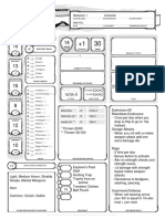 Half Orc Barbarian