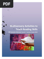 Multisensory Techniques To Teach Reading Skills PDF