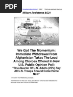 Military Resistance 8G24 We Got the Momentum