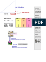 RAID Spindle Calculator