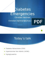 Diabetes Lecture 2011 - Chris Hariman Ver 3