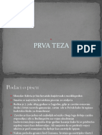 Prva Teza