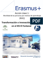 Presentación Erasmus+ IES El Fontanal