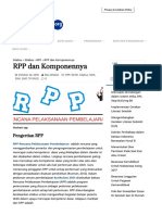 RPP Dan Komponennya - Silabus