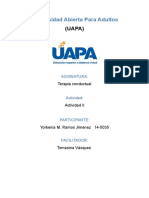 Tarea II de Terapia Conductual