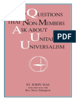 100 Questions About Unitarianism & Universalism