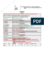 Calendrio 100 Dias Letivos Horaaula 60 Minutos Contando o Sbado Que f