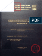 Estudio de La Compocicion de Acidos Grasos de Pacu Comercial Alimentados Con Tres Tipos de Dietas