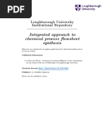 Integrated Approach To Chemical Process Flowsheet Synthesis - by A. Alqahtani PDF