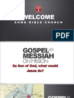 Welcome: Soma Bible Church