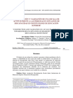 Larraín, V. Andueza. V. Guzmán, J. Rojas, N. y Rojas, C. CONSTR Y VALID ESC ACTI PDF