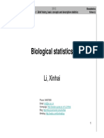1 - Introduction To Biological Statistics PDF