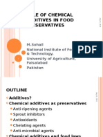 Chemical Additives As Food Preservatives