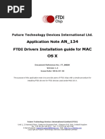 An 134 FTDI Drivers Installation Guide For MAC OSX