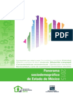 Panorama Sociodemográfico Estado de México