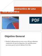 Proceso Constructivo de Una Losa Deportiva